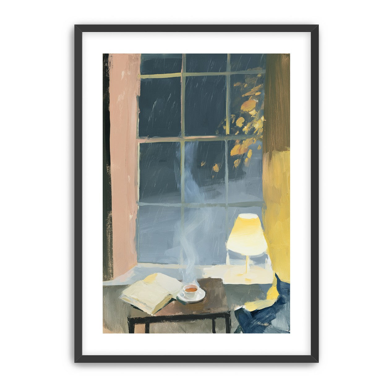 Steam in the windowlight
