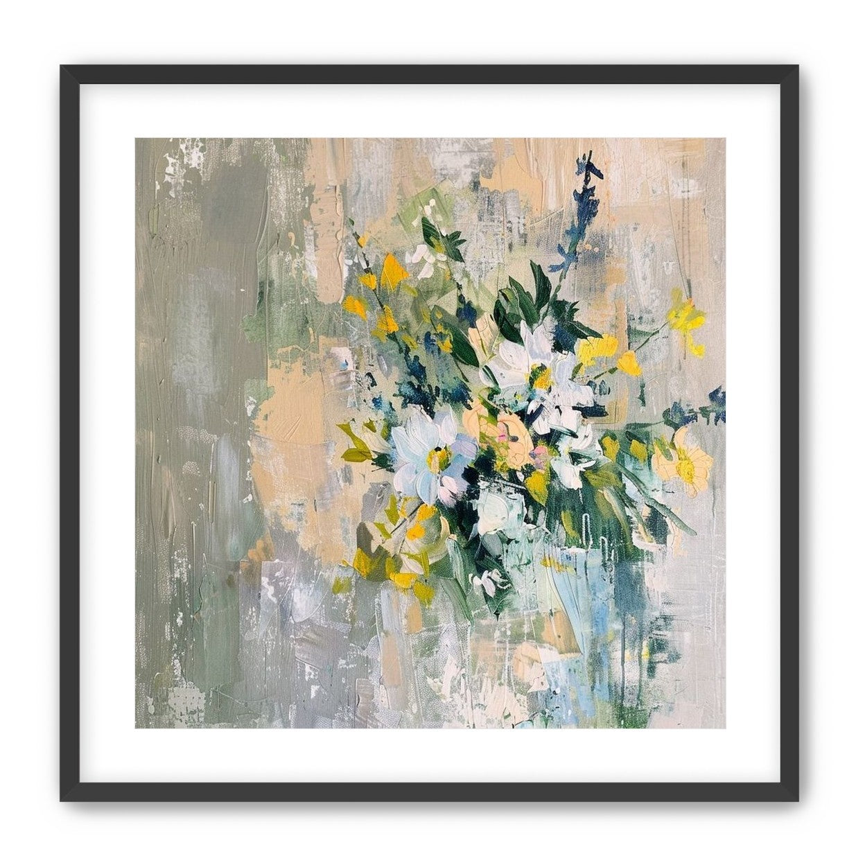 Flowers finding their way out
