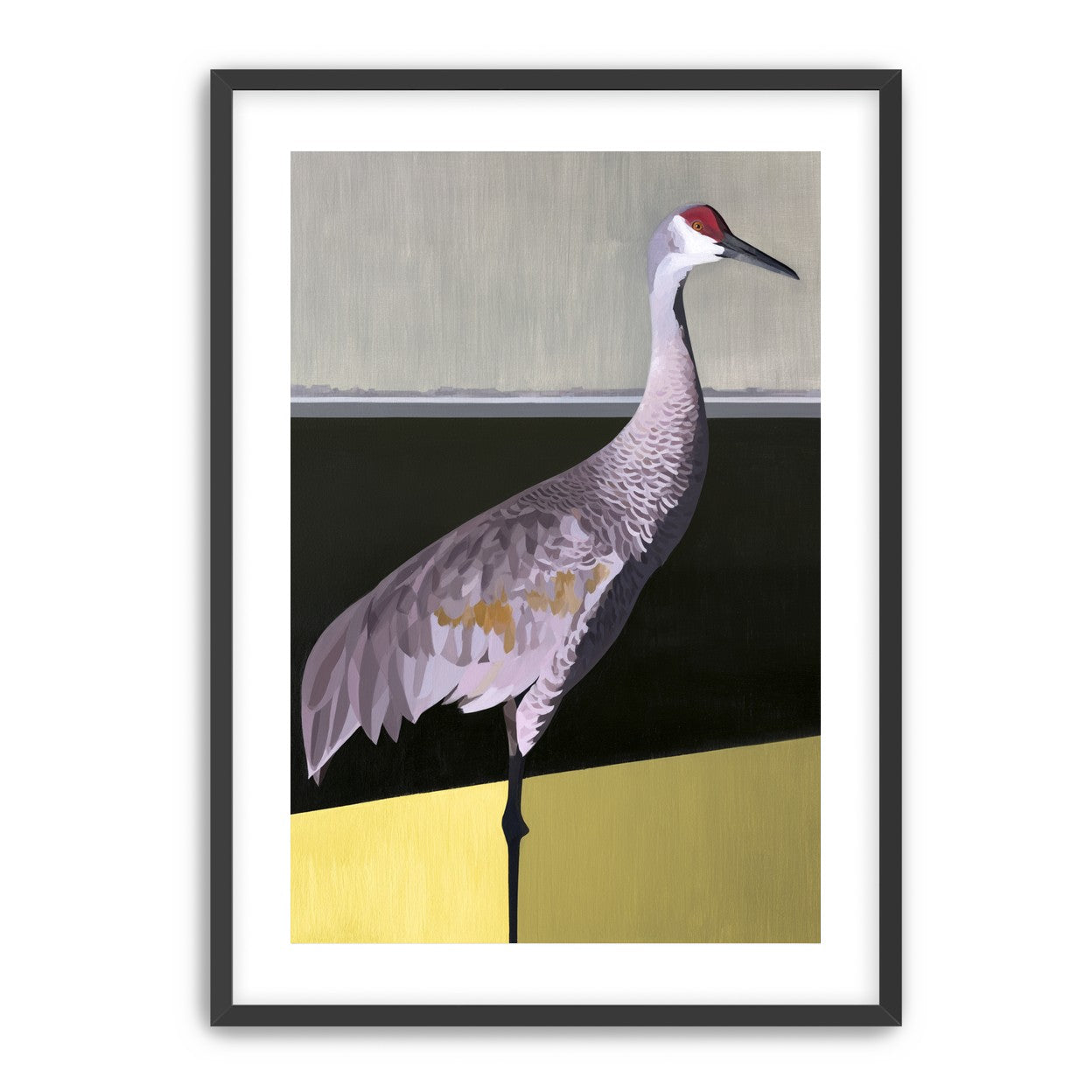 Crane at the hard horizon