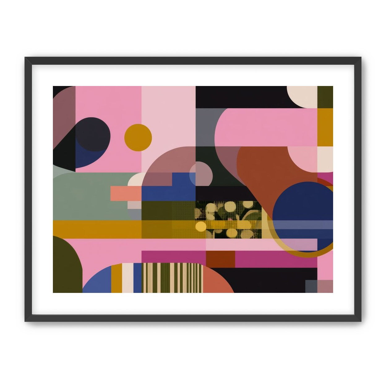 Shapes Jostling for Space