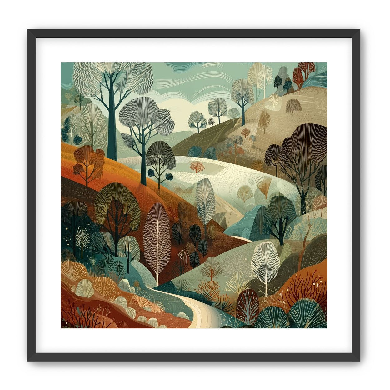 Path Between the Hills