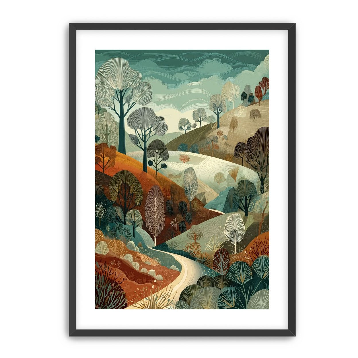 Path Between the Hills