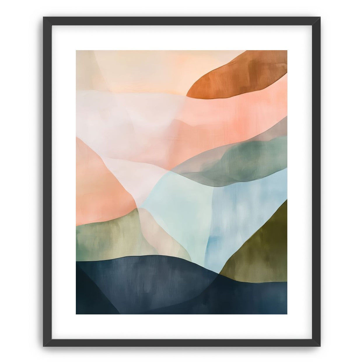 Terracotta and Blue Planes