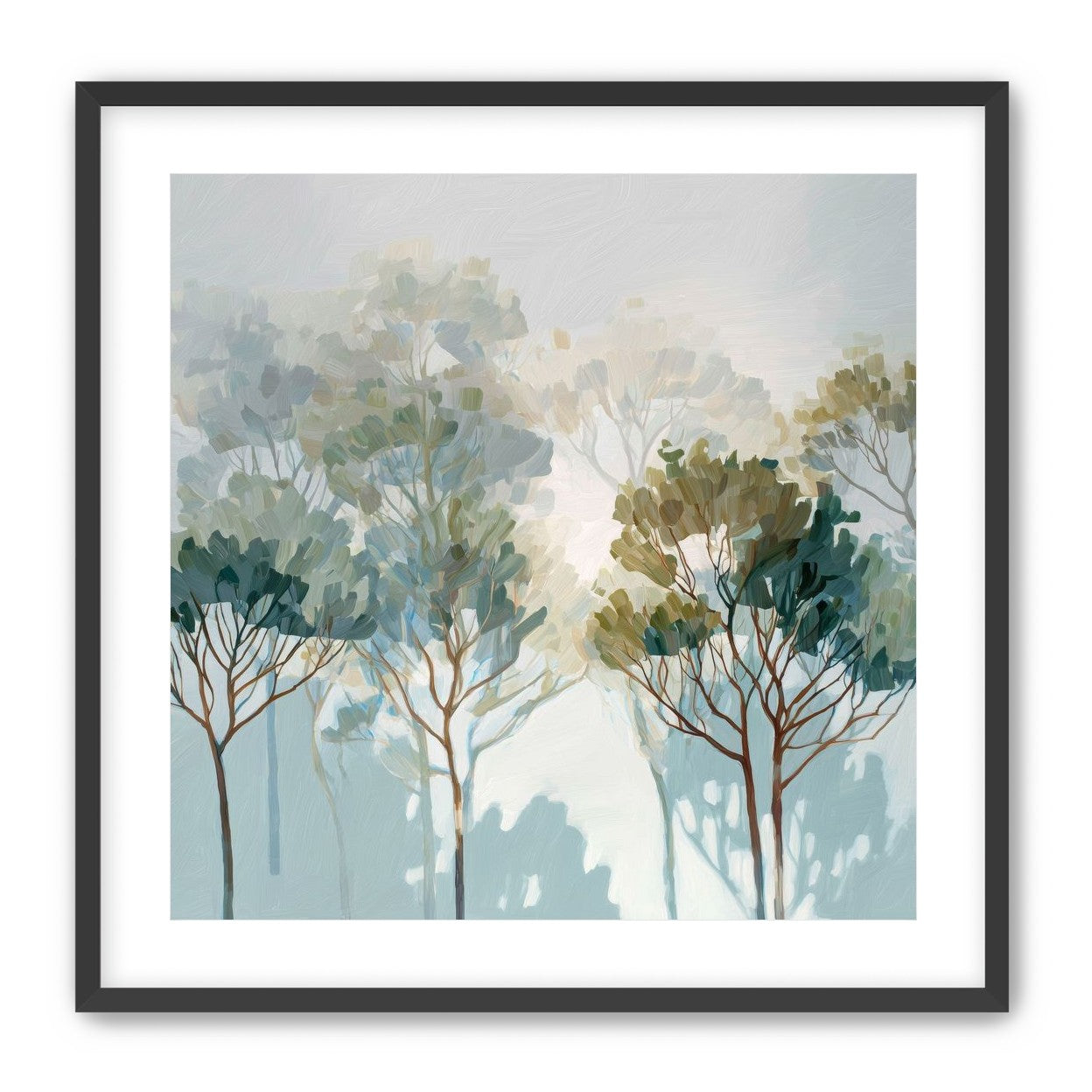 Multiple Trees in Gentle Light