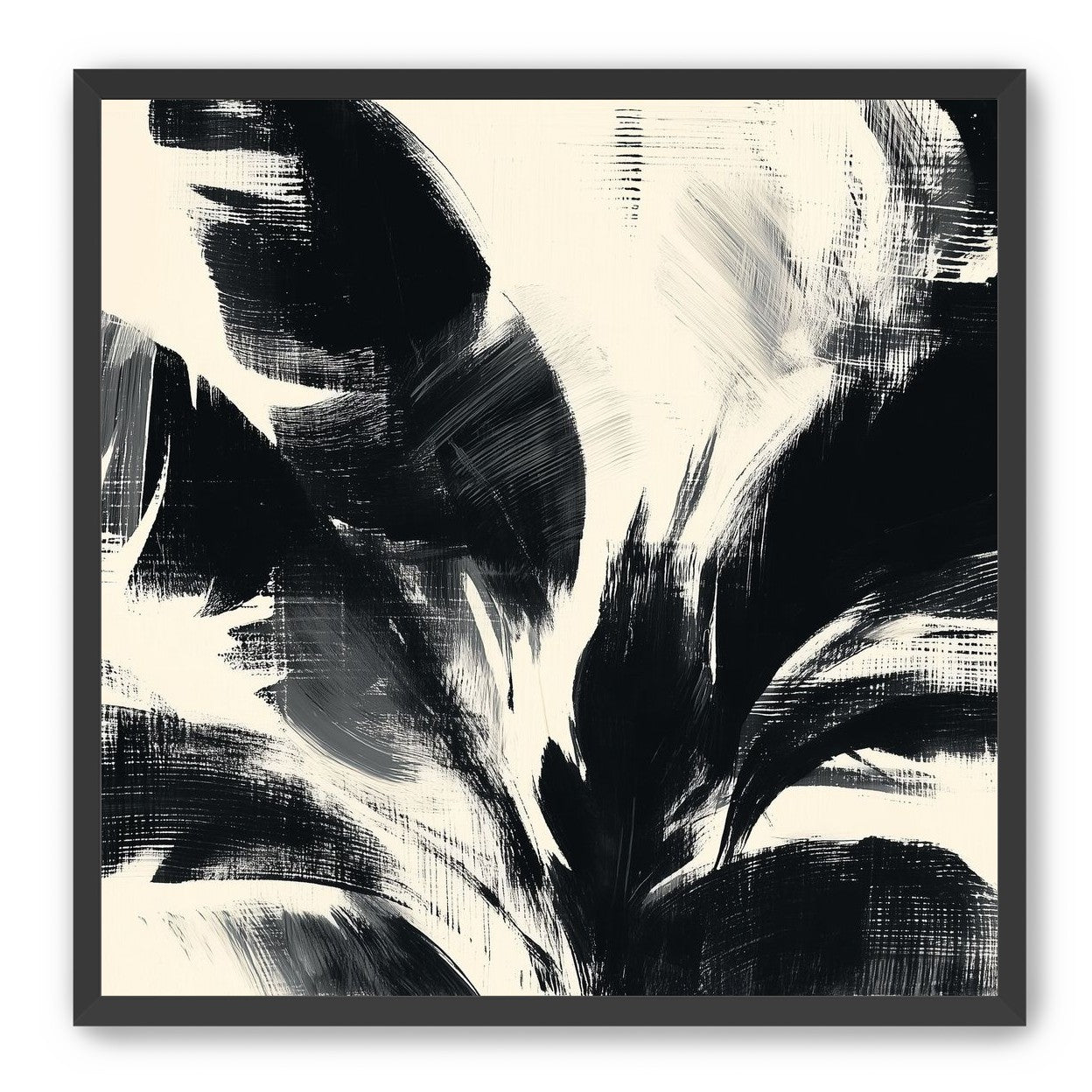 Black weight on off-white