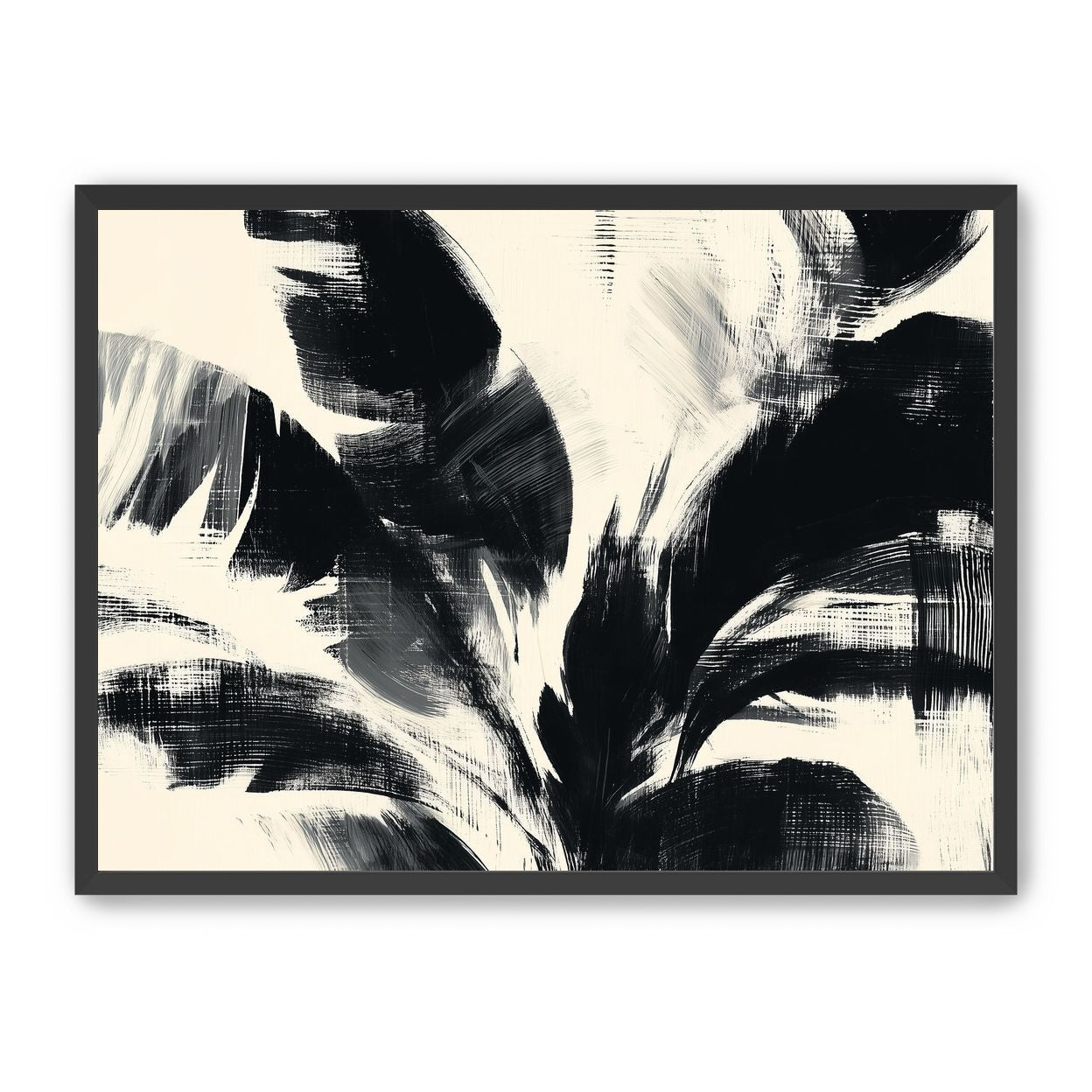 Black weight on off-white