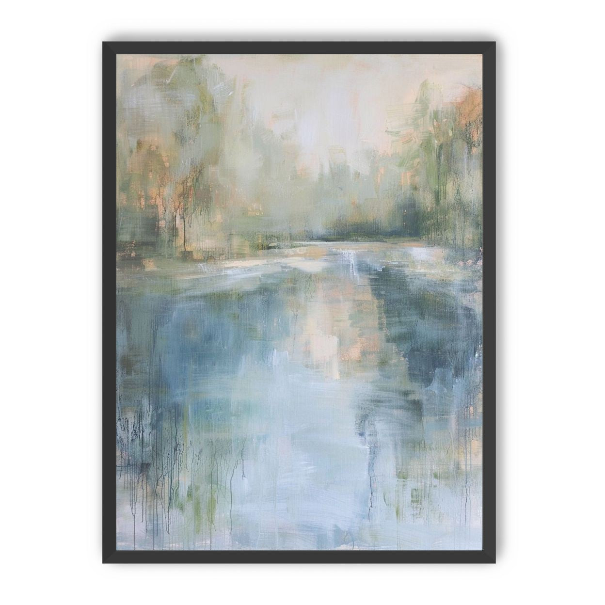 Mist over the river bend