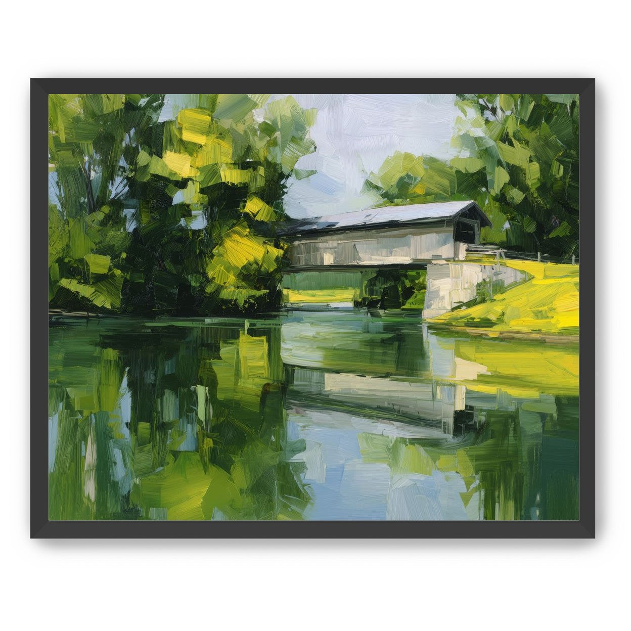 Covered Bridge in Summer