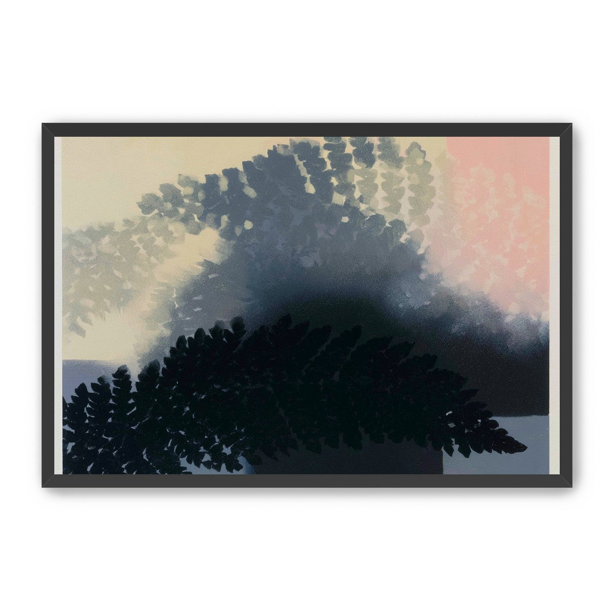 Tree shadow across the sky