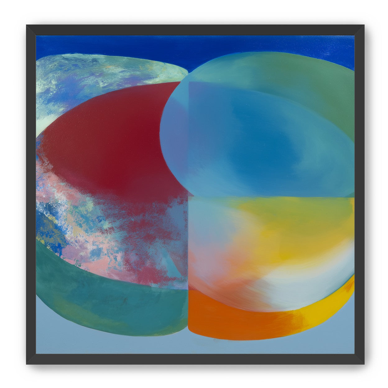 Overlapping color fields