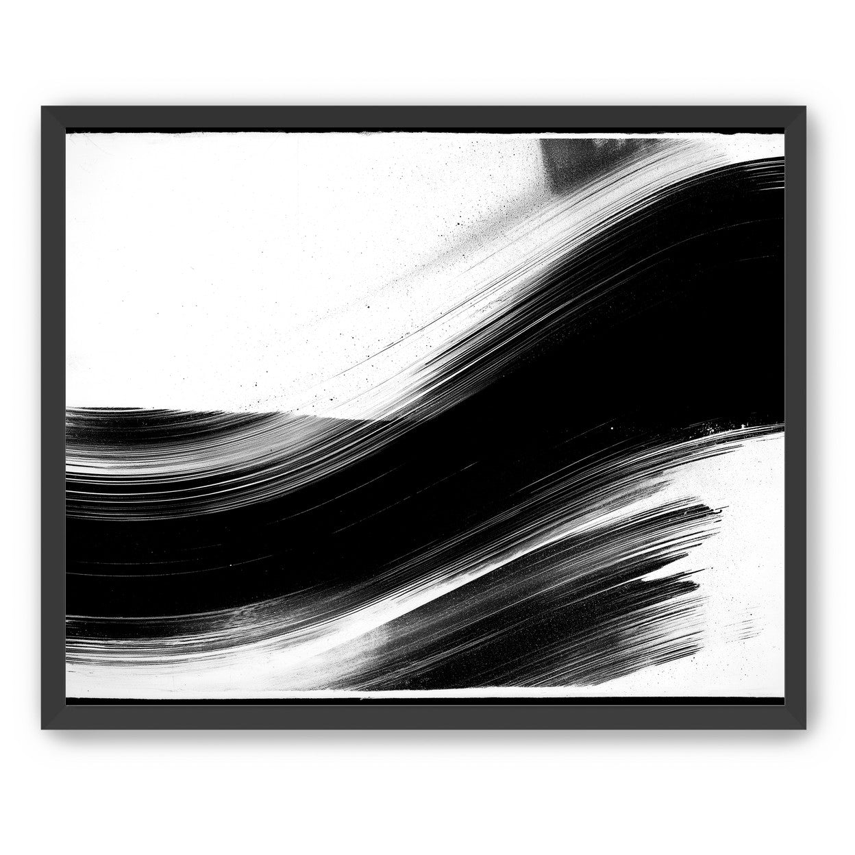 Black weight on white drift