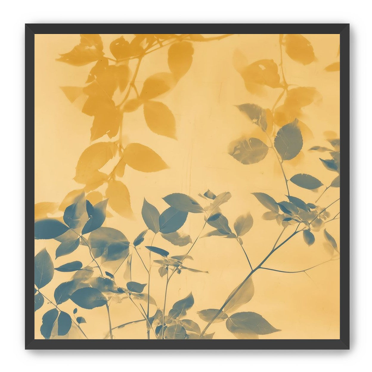 Translucent Film Over Leaves