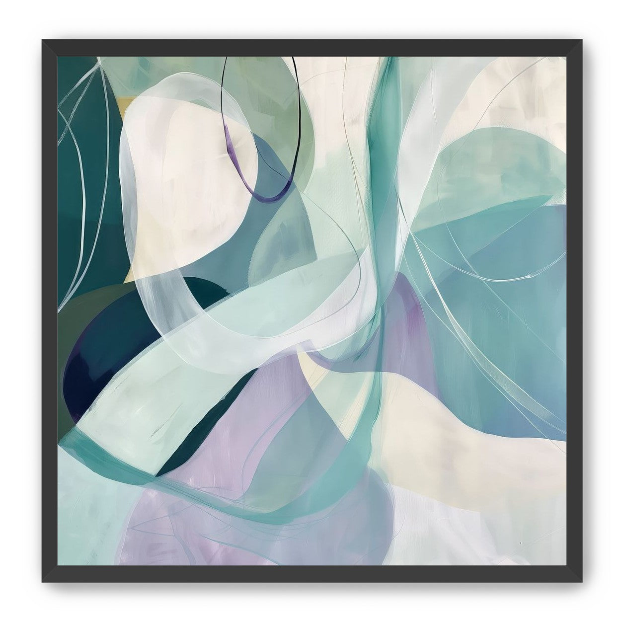 Teal and Lavender Arcs
