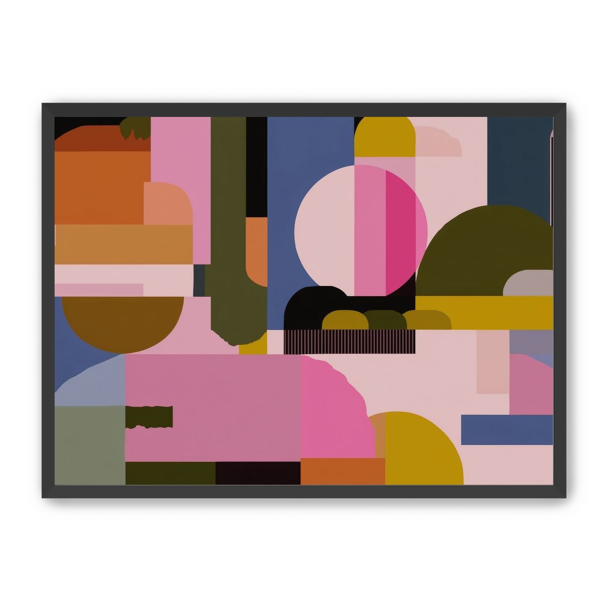 Shapes Jostling for Space