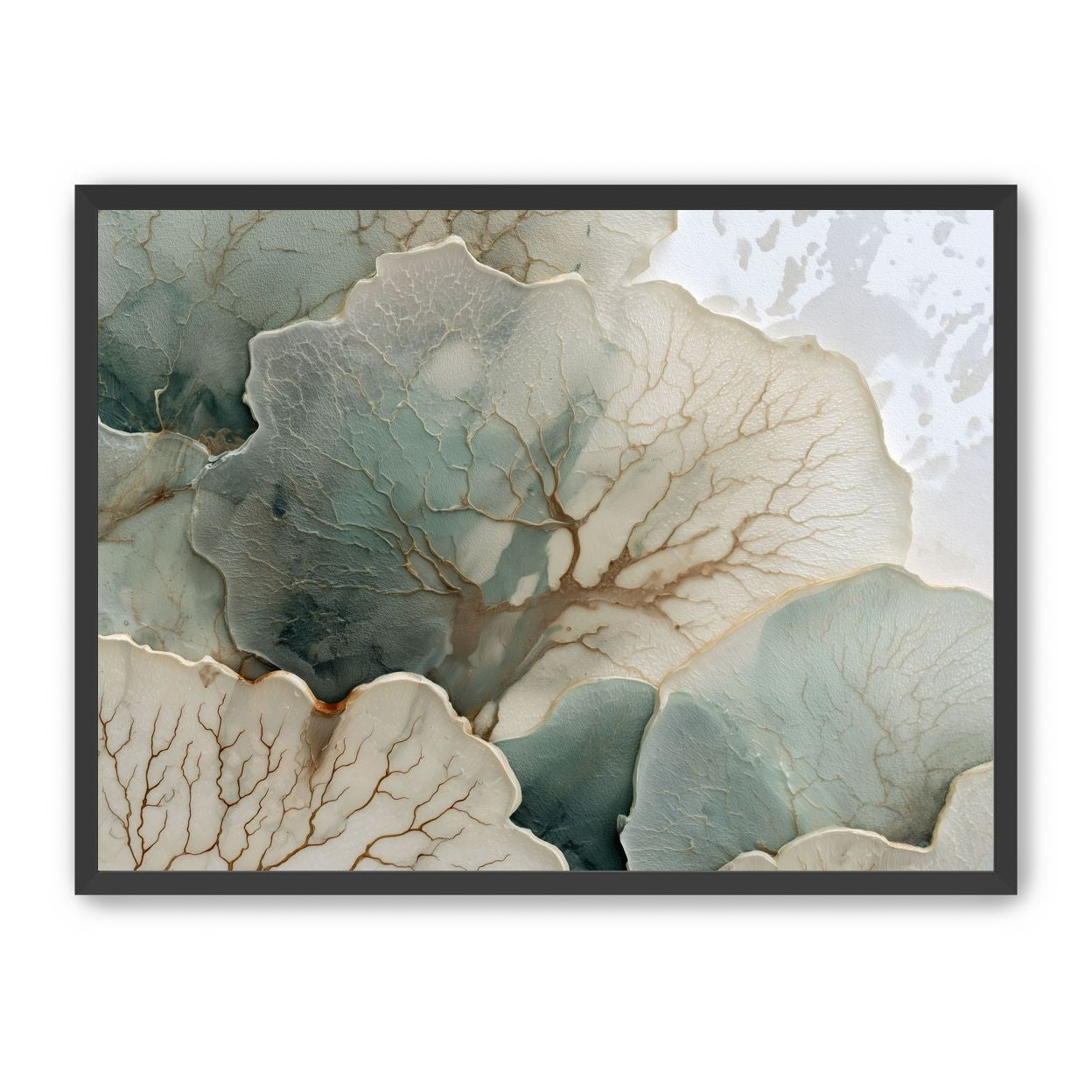 Translucent Leaves with Fine Veins