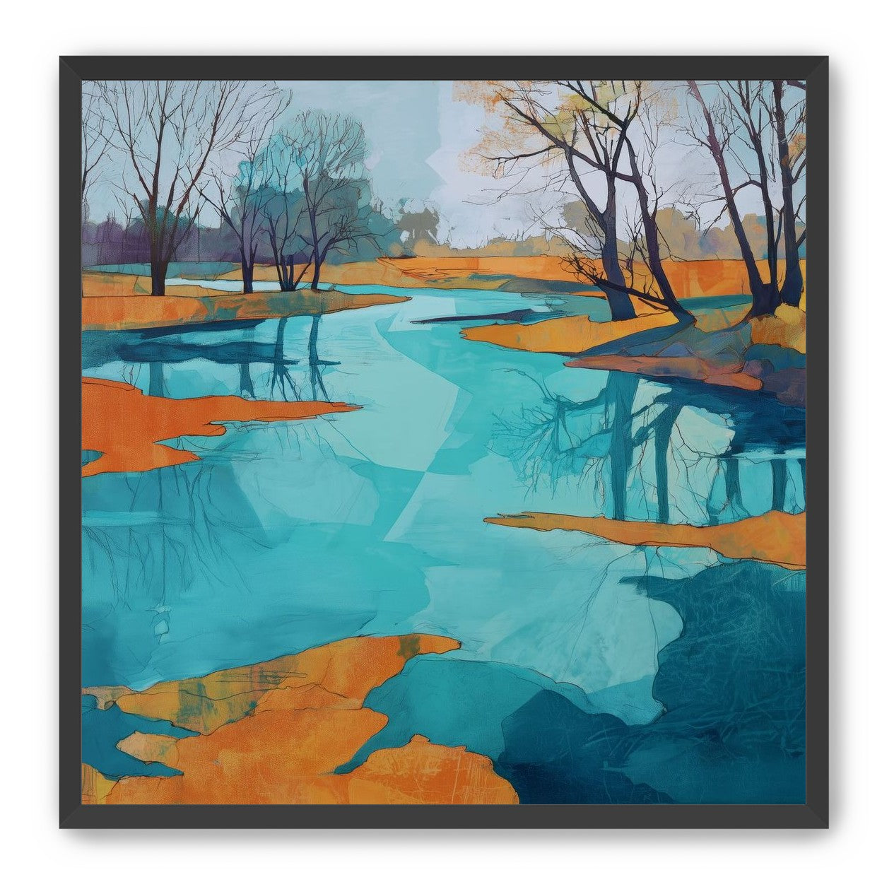 Creek Like a Sheet of Glass
