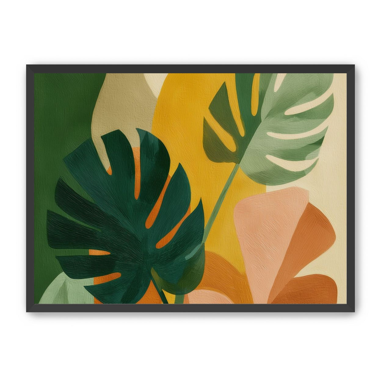 Leaves of Green and Brown