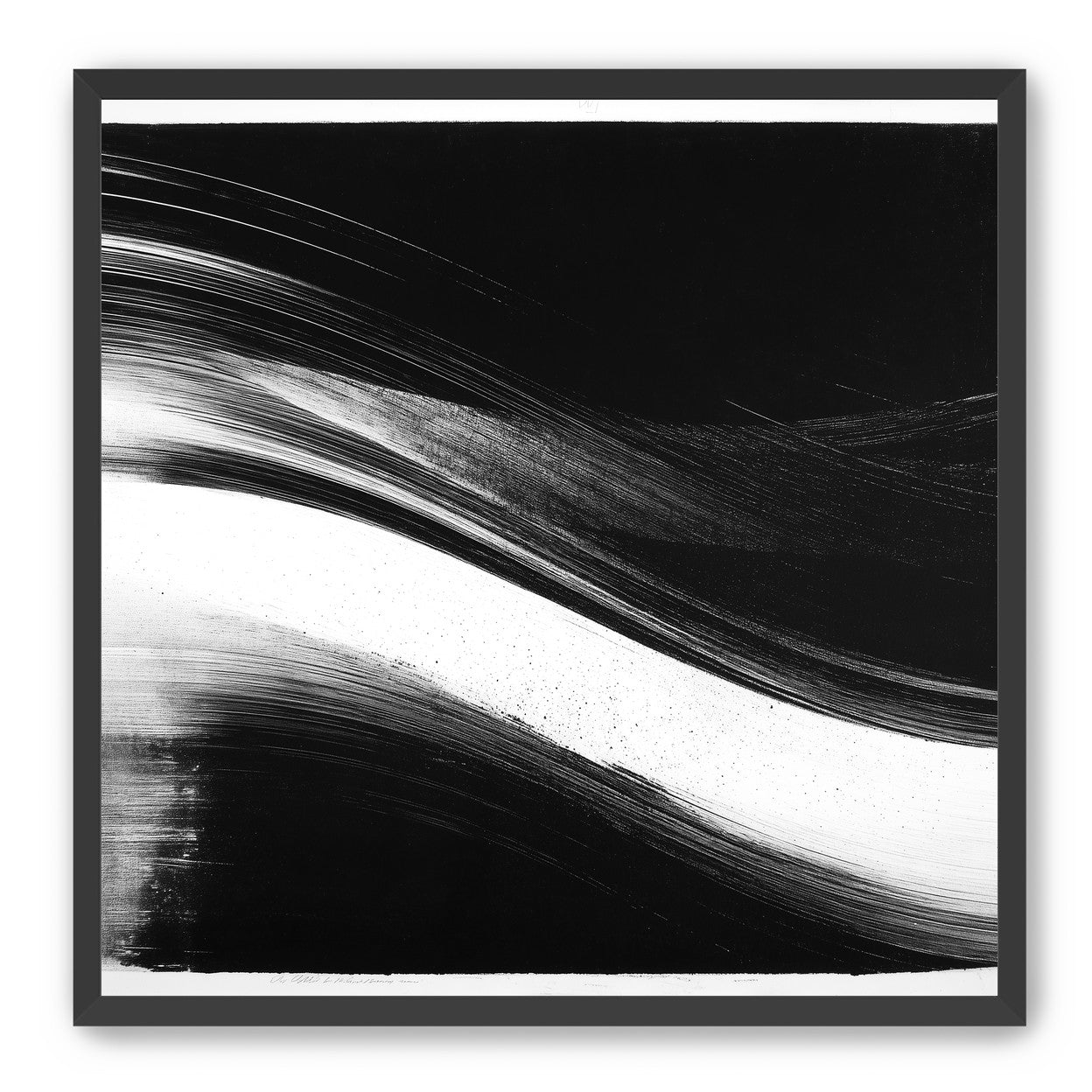 Pressure across a white band
