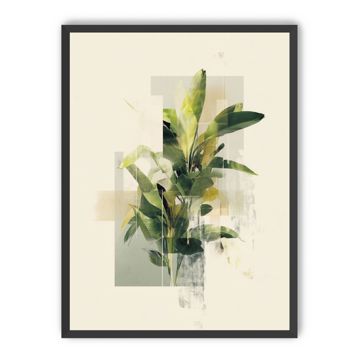Plant in layered light