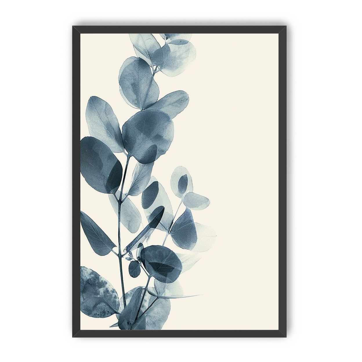 Eucalyptus in quiet blue