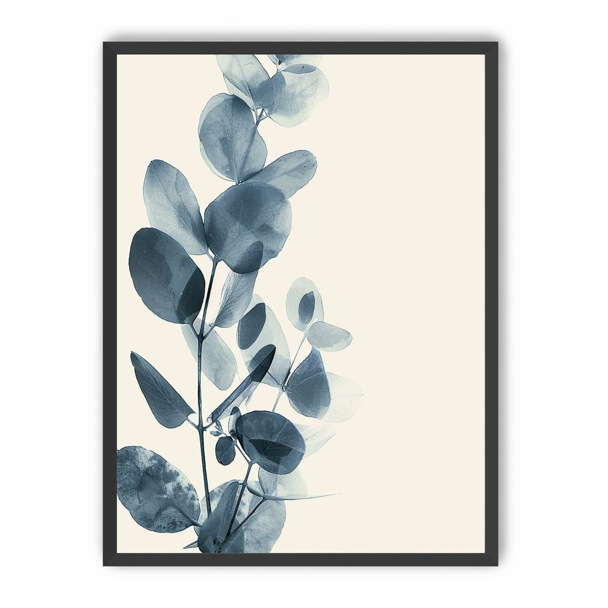 Eucalyptus in quiet blue