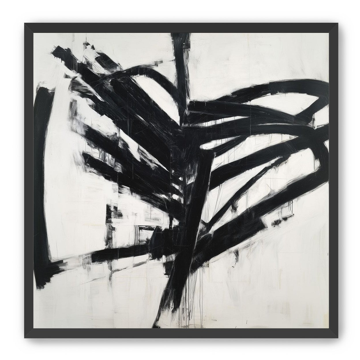 Black strokes under strain