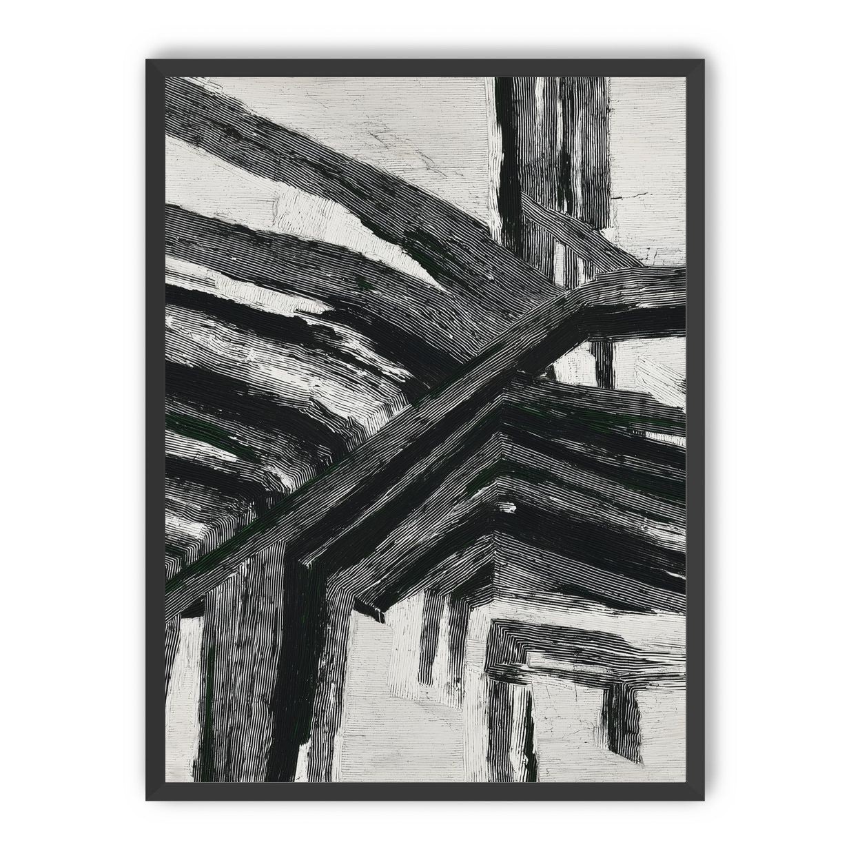 Beams pressed into shadow
