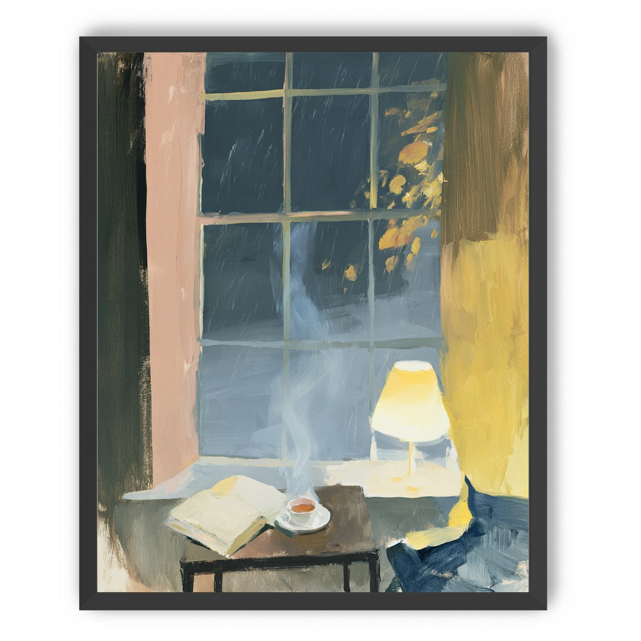 Steam in the windowlight