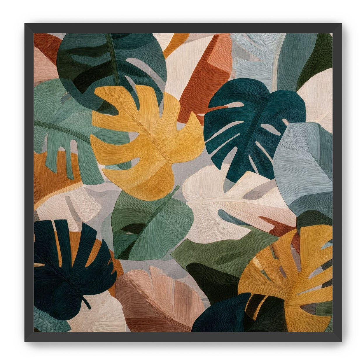 Piles of Palm Fronds