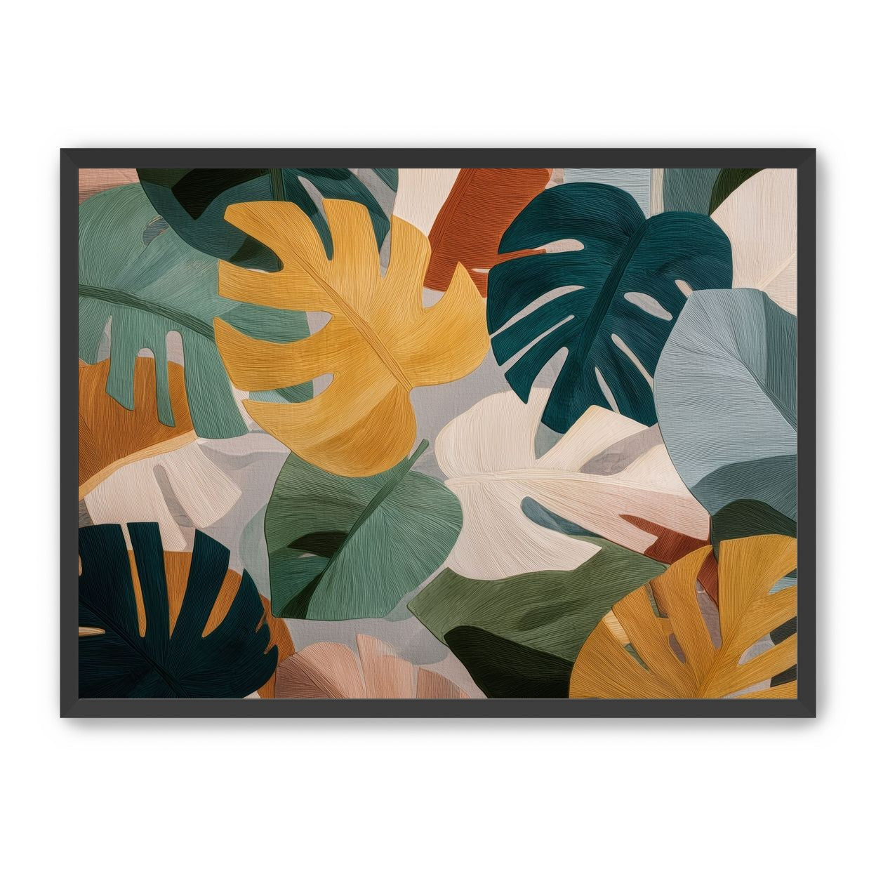 Piles of Palm Fronds