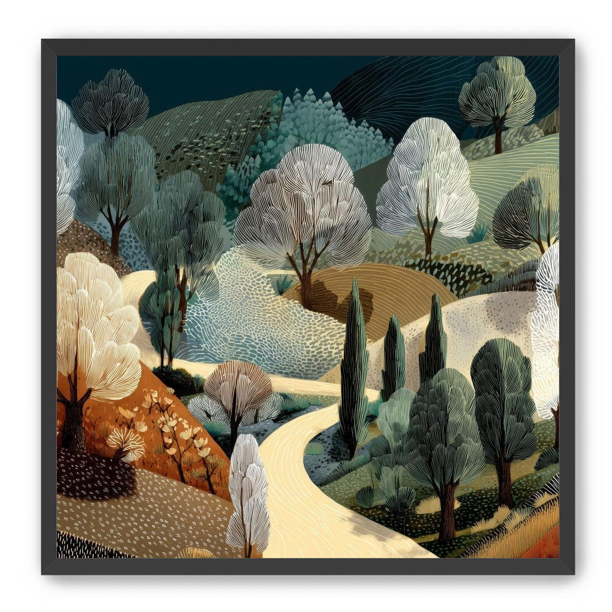 Path Beneath the Hills