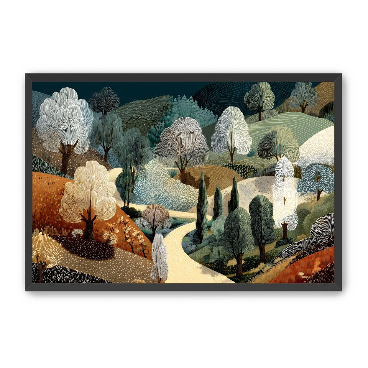 Path Beneath the Hills
