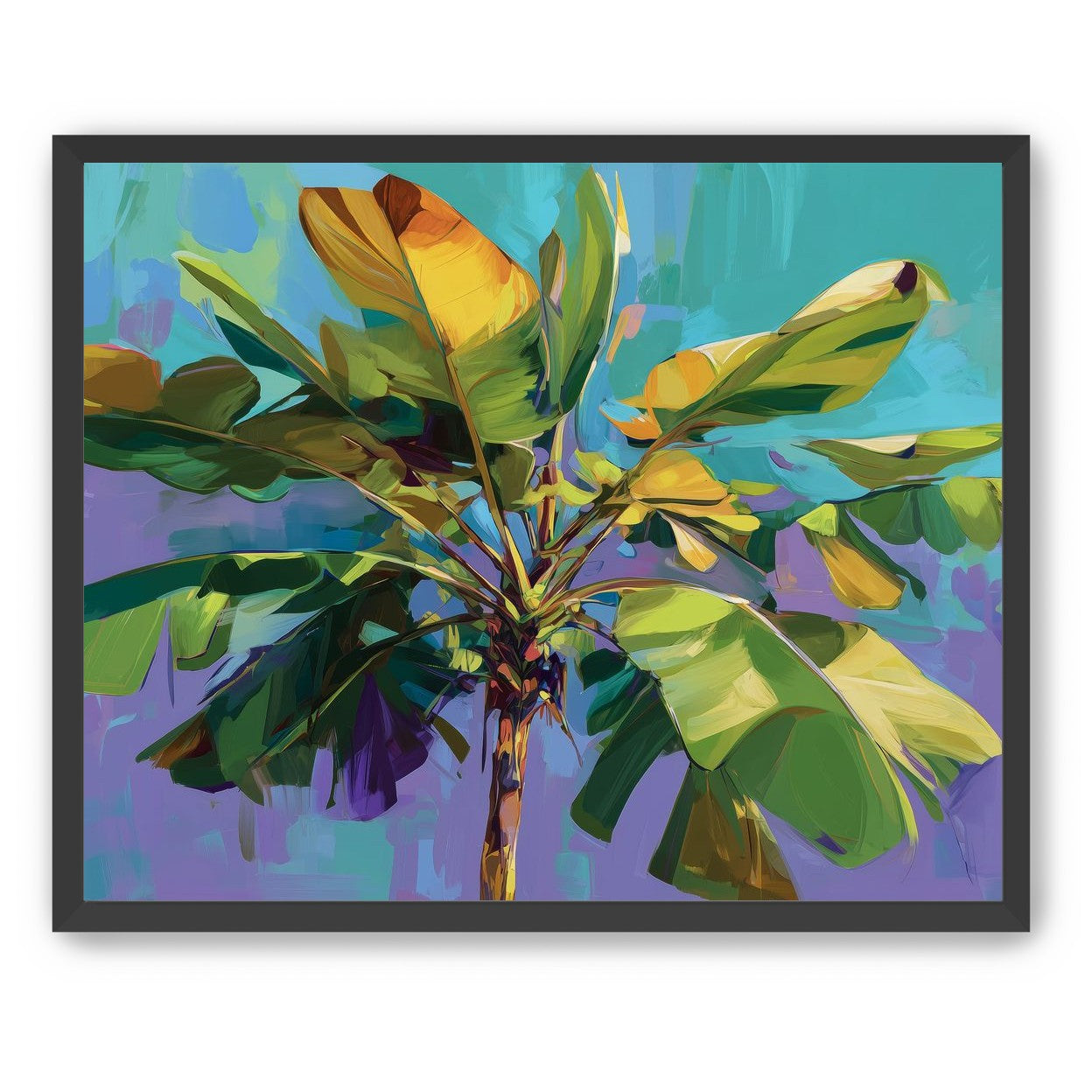 Painted Palm Tree