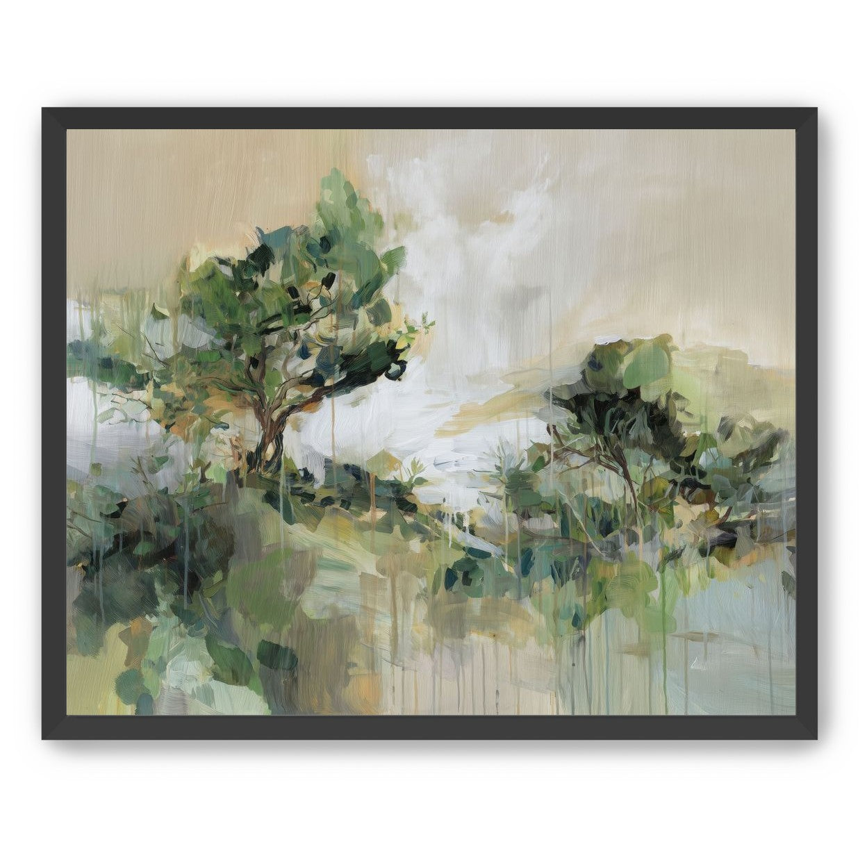Tree Canopies in Pale Light
