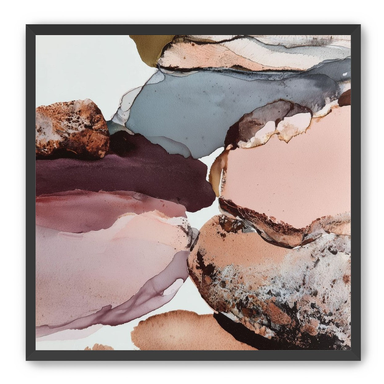 Pink and Stone Forms