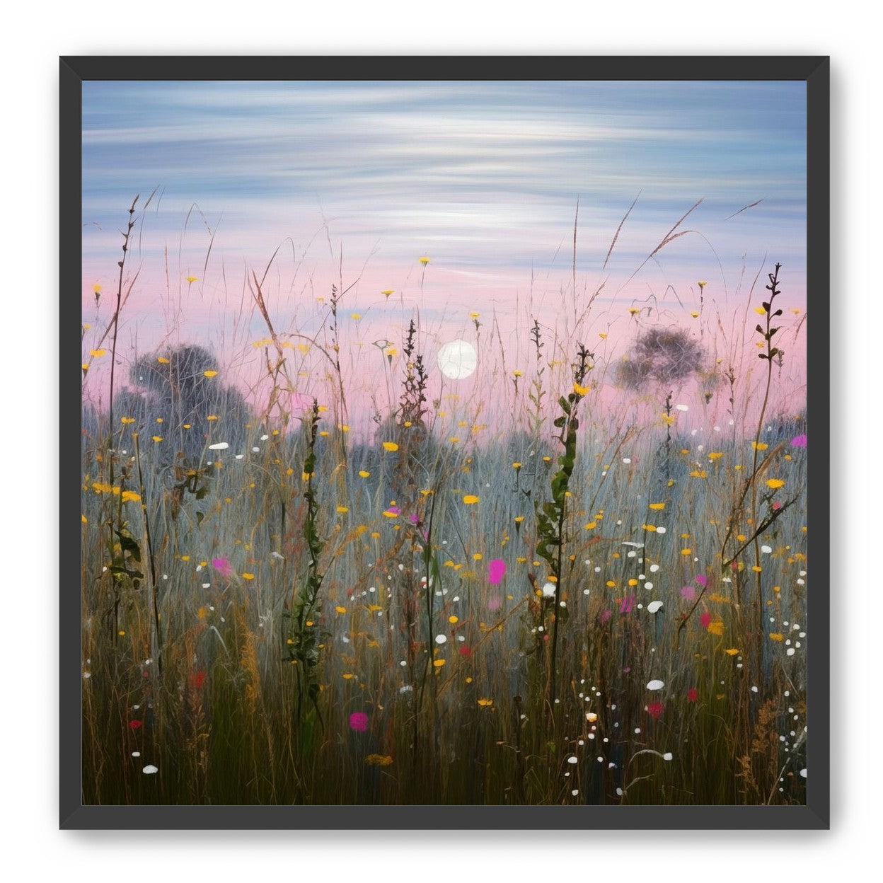 Wildflower Meadow at Moonrise