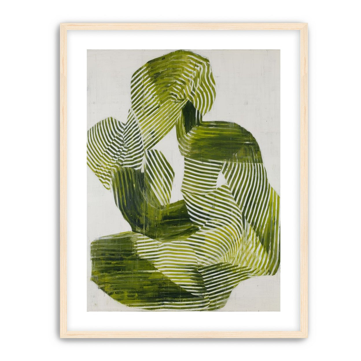 Olive stripes in repose