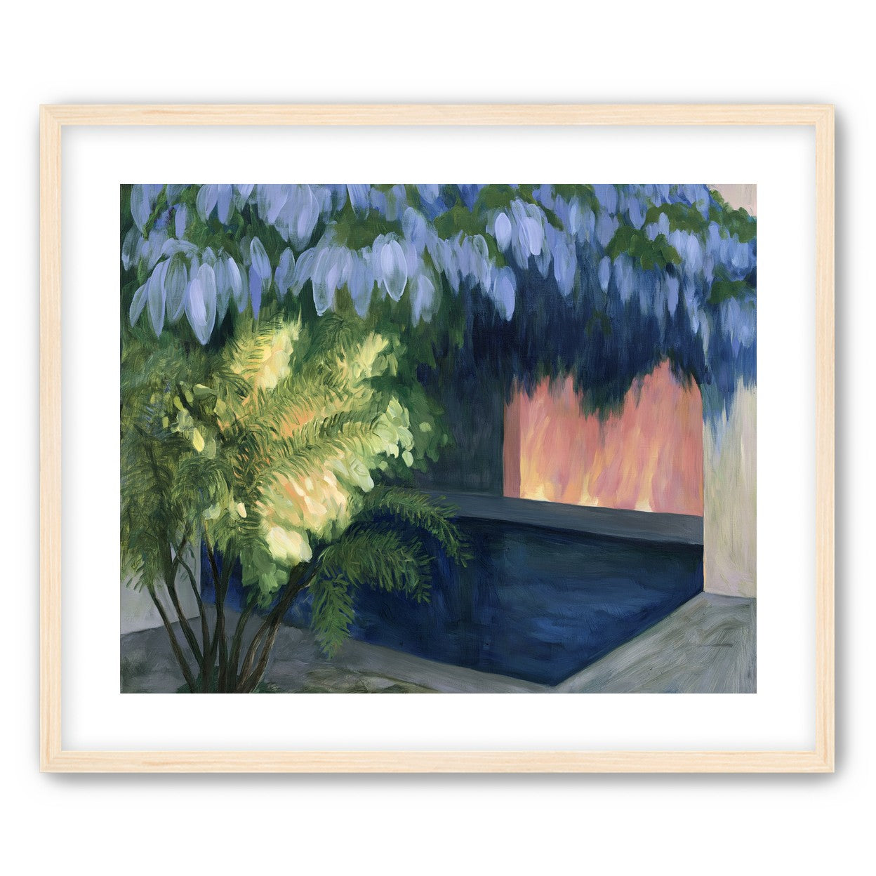 Warm door in the water