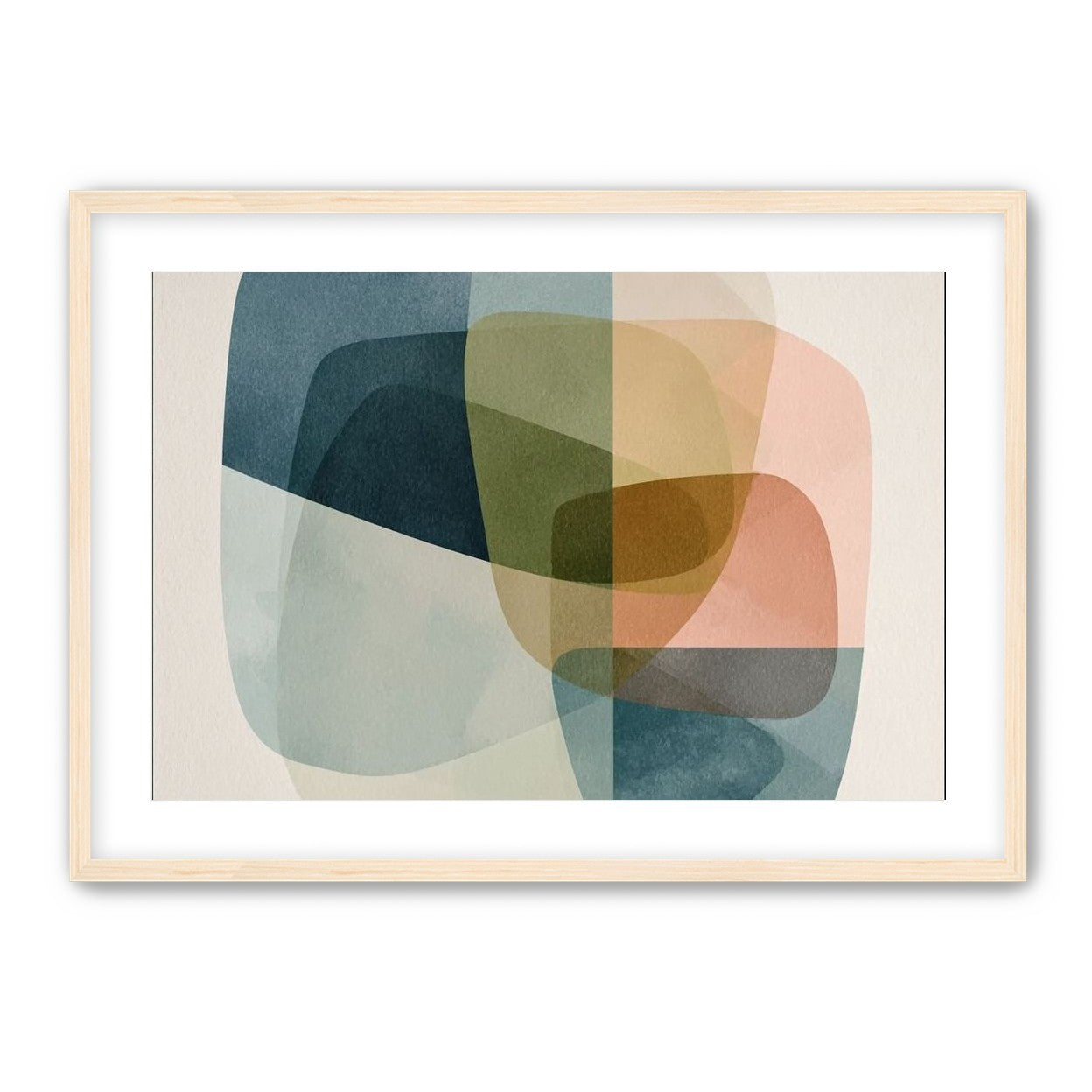 Muted layers within soft corners
