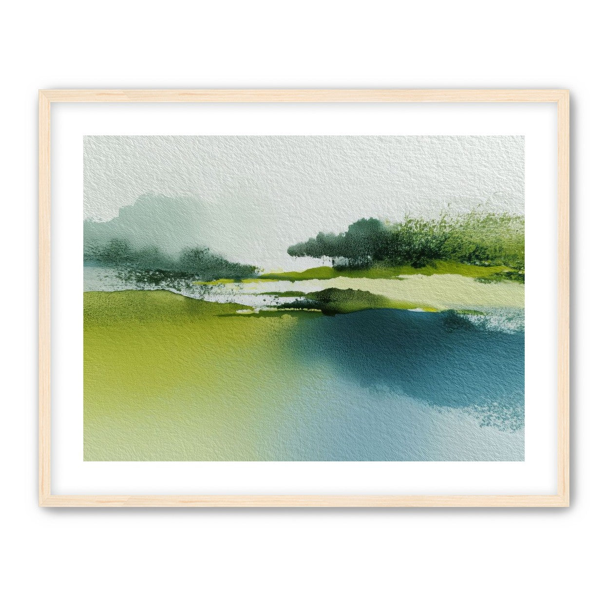 Watercolor Lakeshore