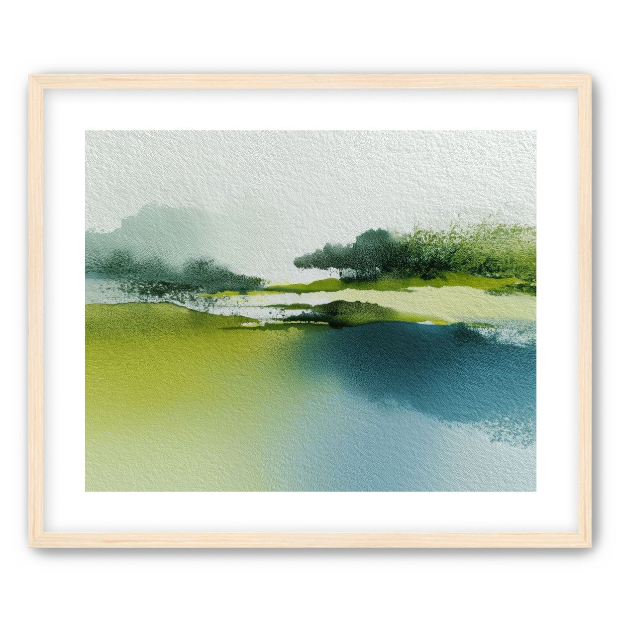 Watercolor Lakeshore