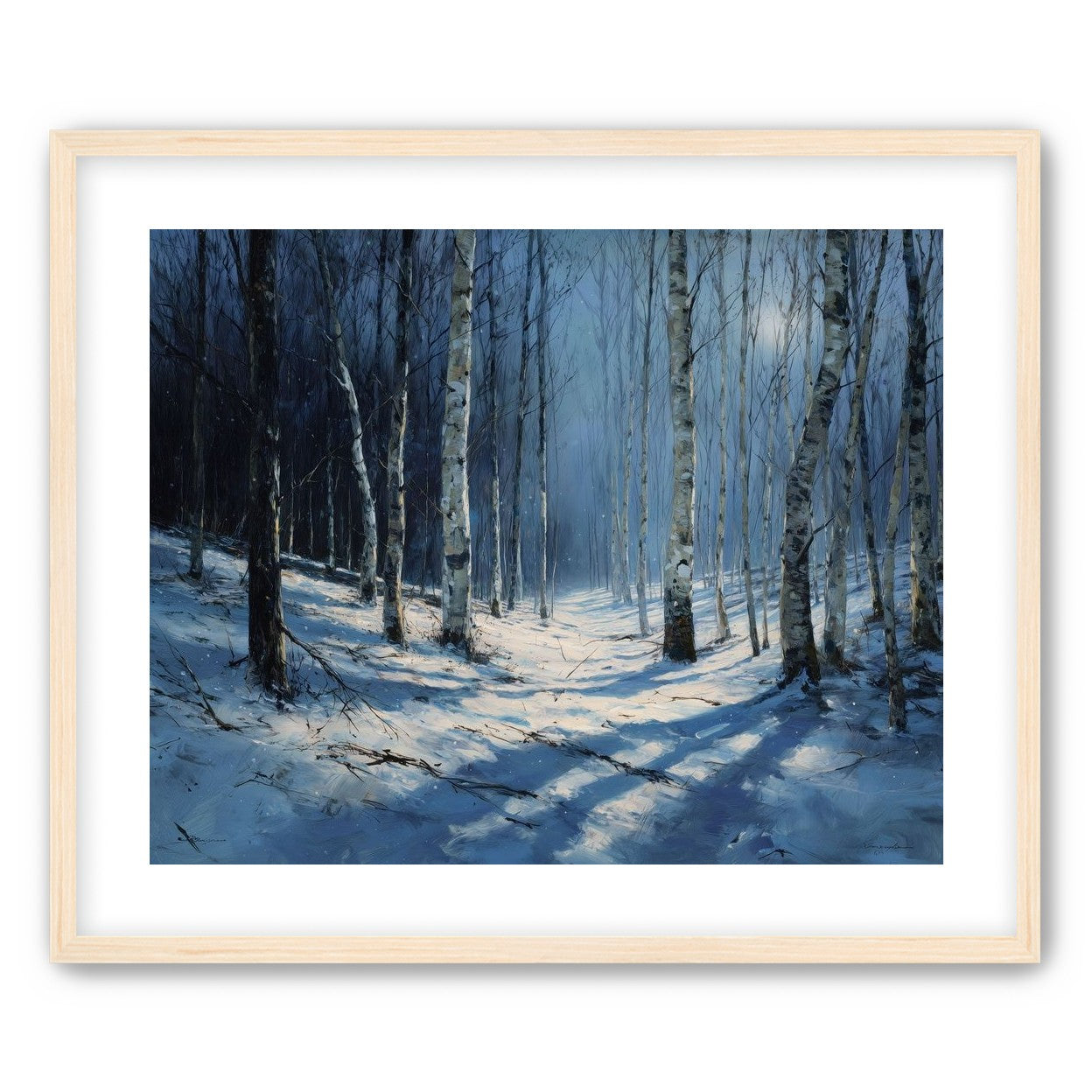 Silence Held in Blue