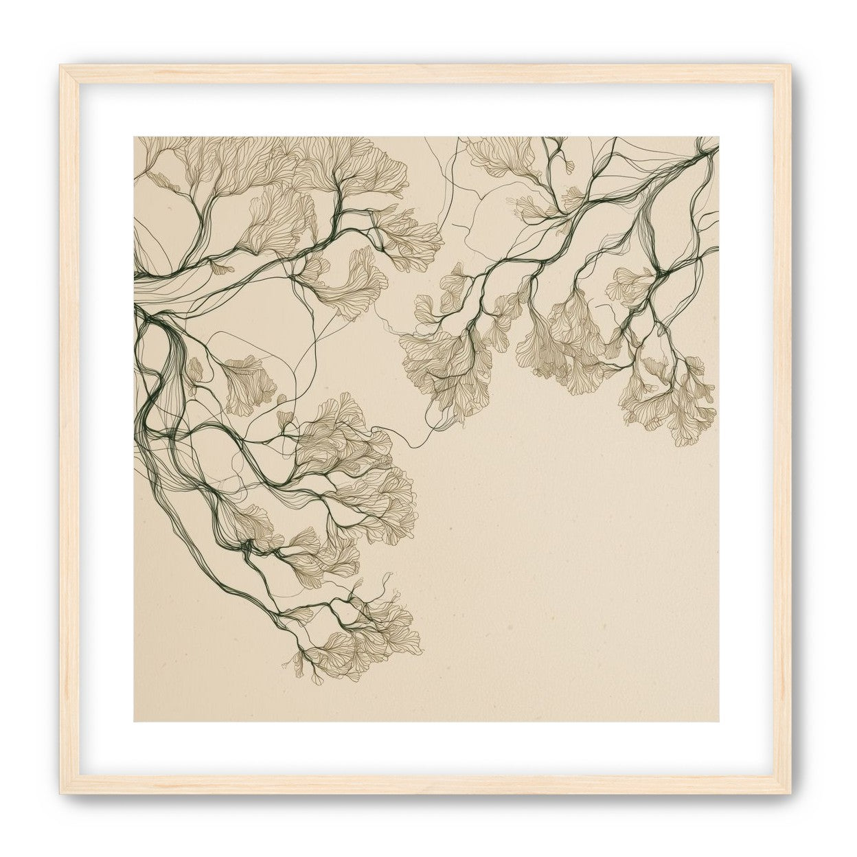 Trees Reduced to Line