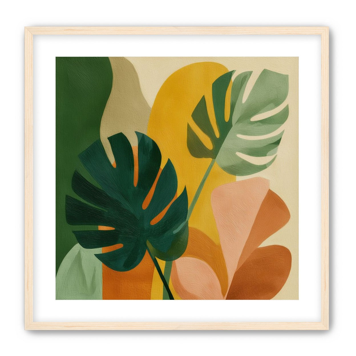 Leaves of Green and Brown