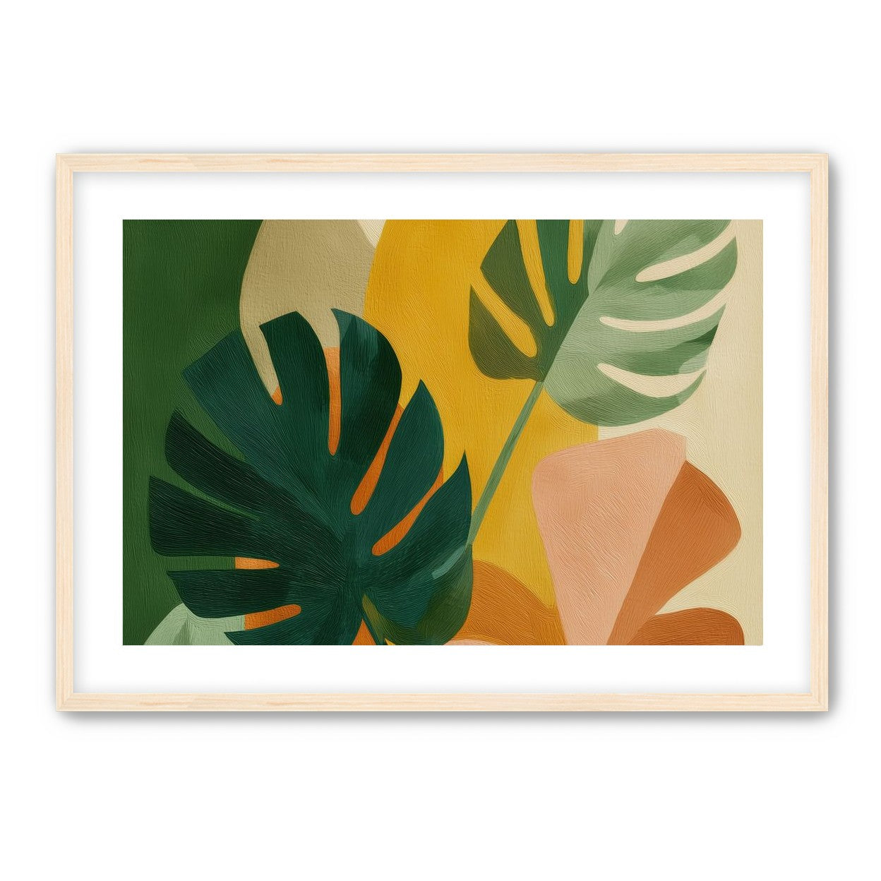 Leaves of Green and Brown