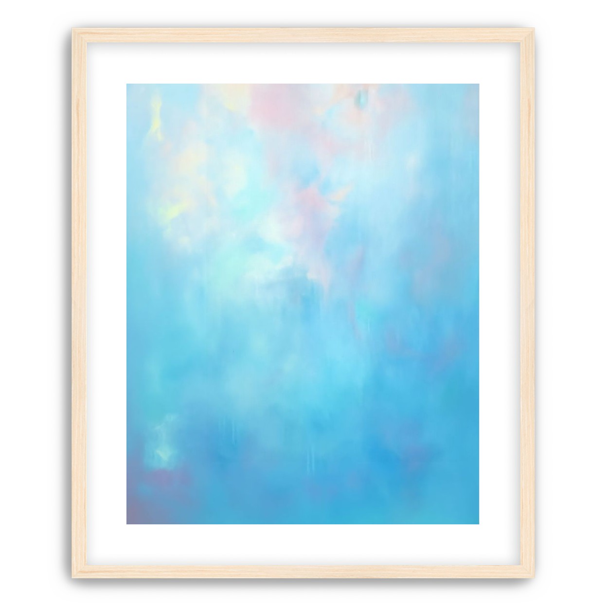 Shifts in Cerulean, Aqua, Golden Accents