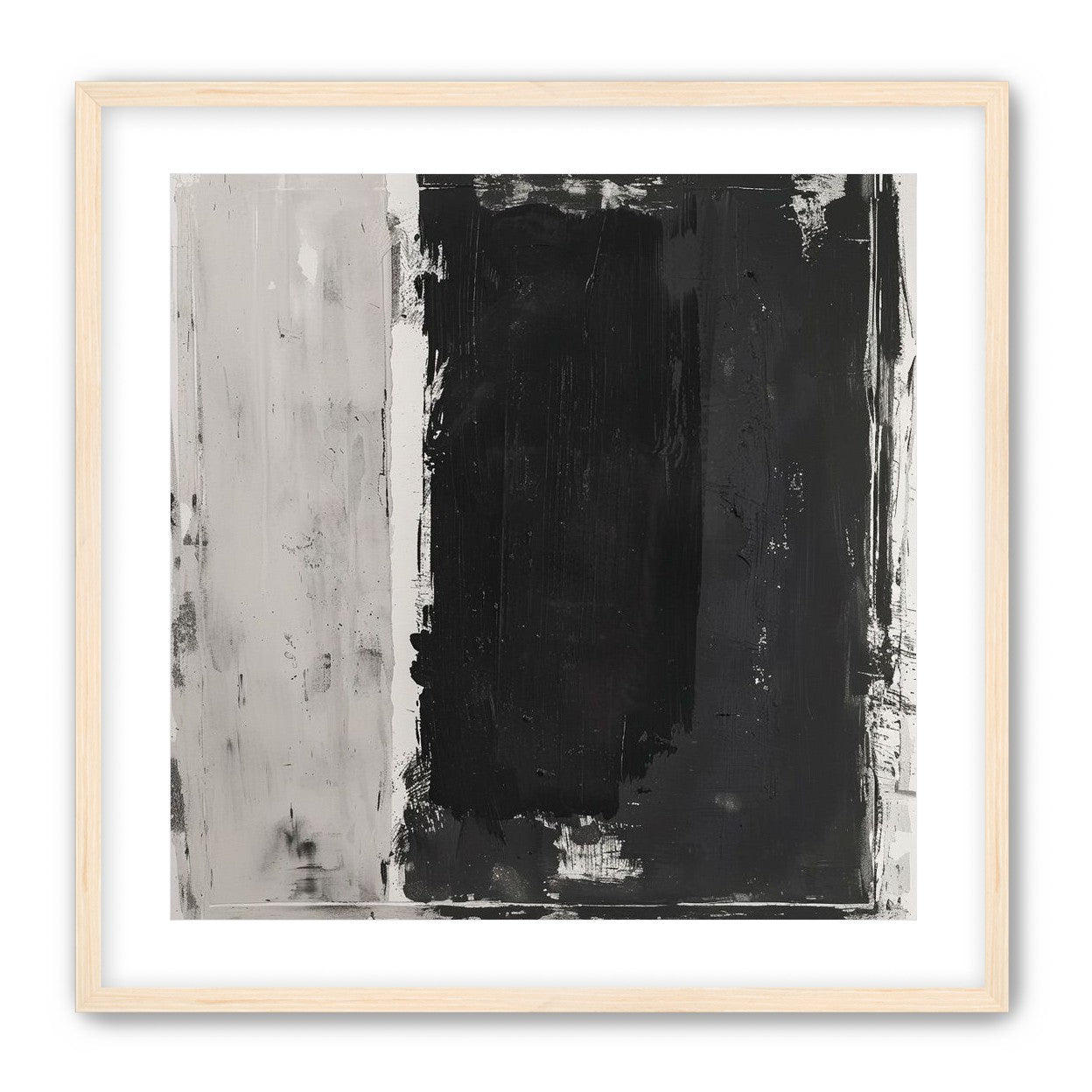 Black weight on gray ground