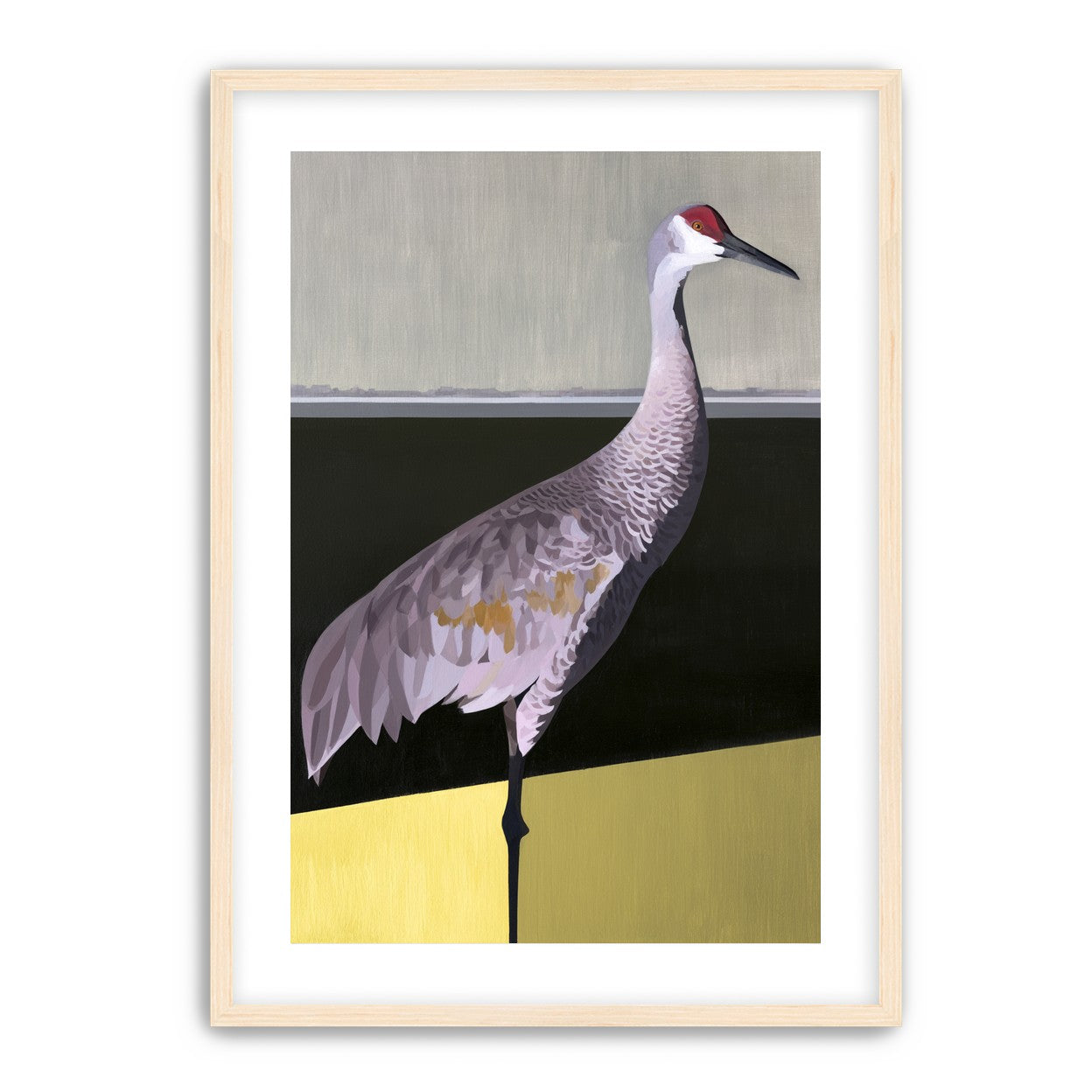 Crane at the hard horizon