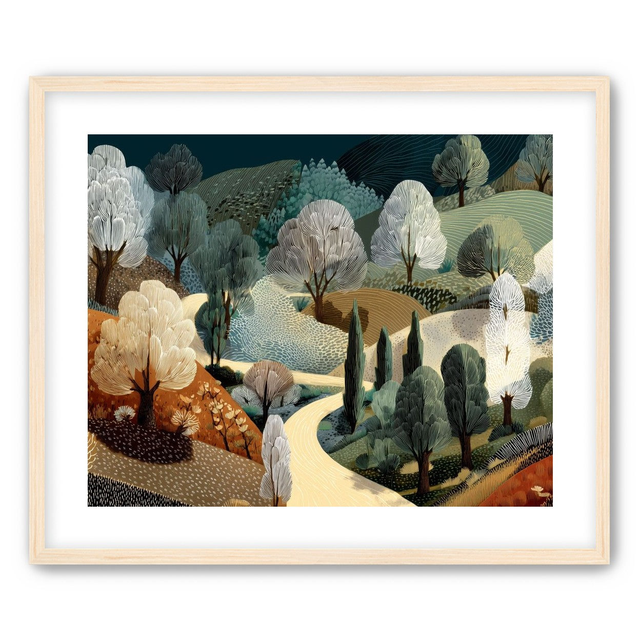 Path Beneath the Hills