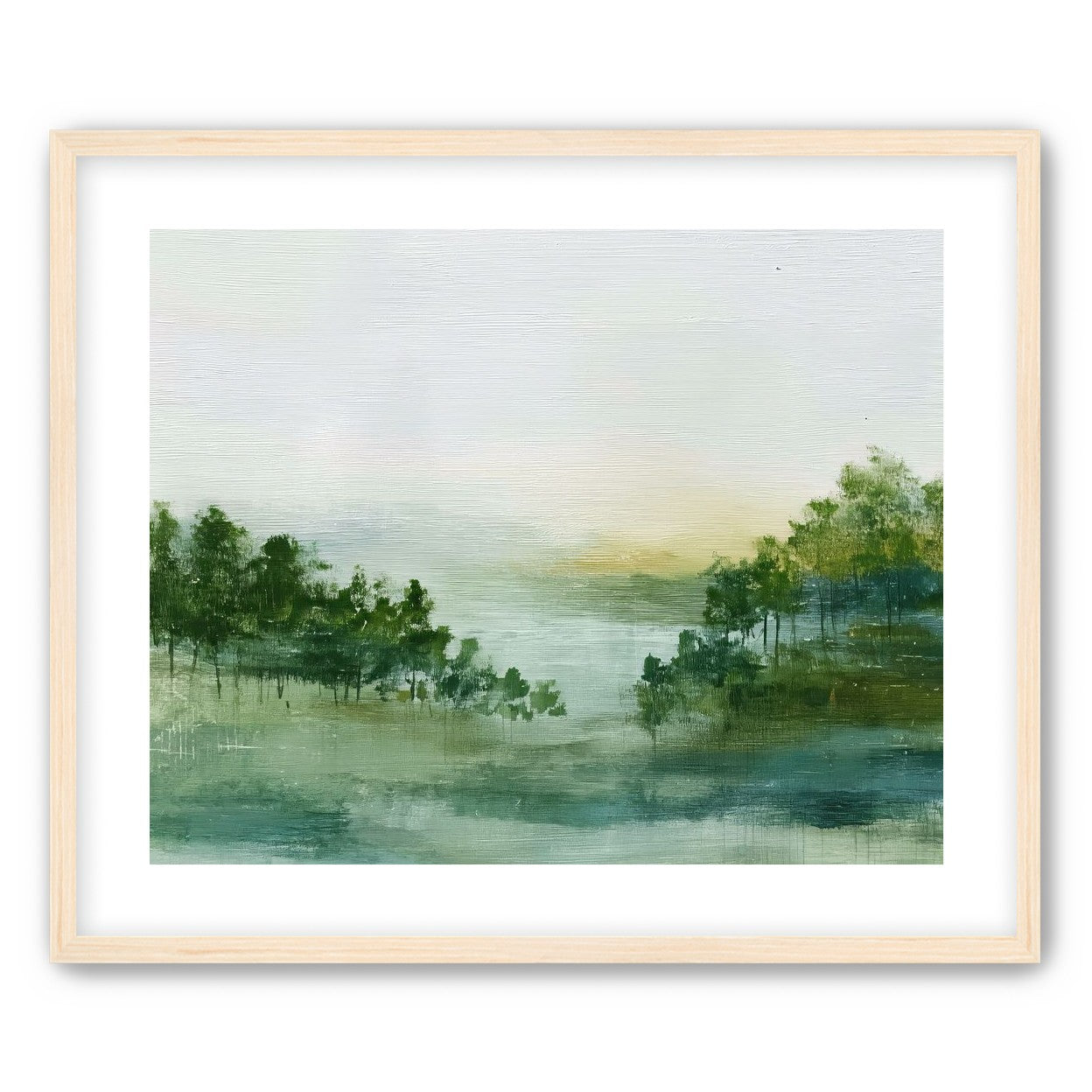 Misty Sunrise